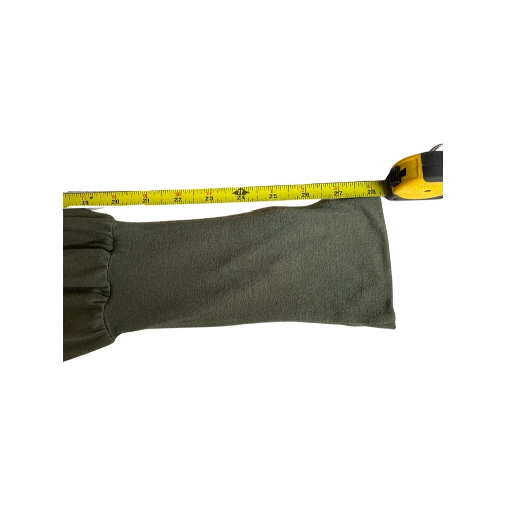 Lilian XL long cardigan in olive color - Picture 4 of 8
